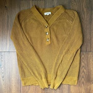 Loft Outlet Henley sweater, size S